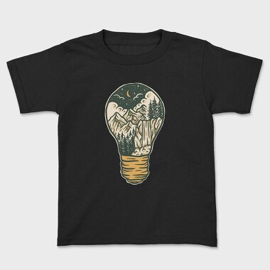 Night Lamp, Kids' T-Shirt