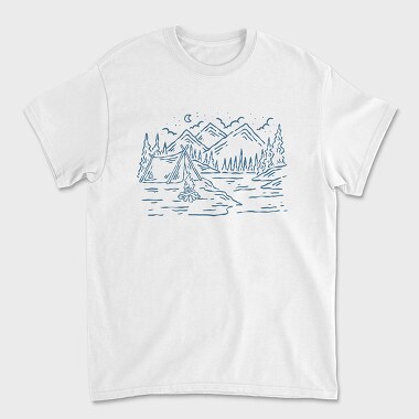 Outdoor Design 1, Unisex Men's T-Shirt