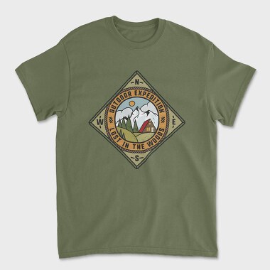 Outdoor Expedition, Unisex Men's T-Shirt