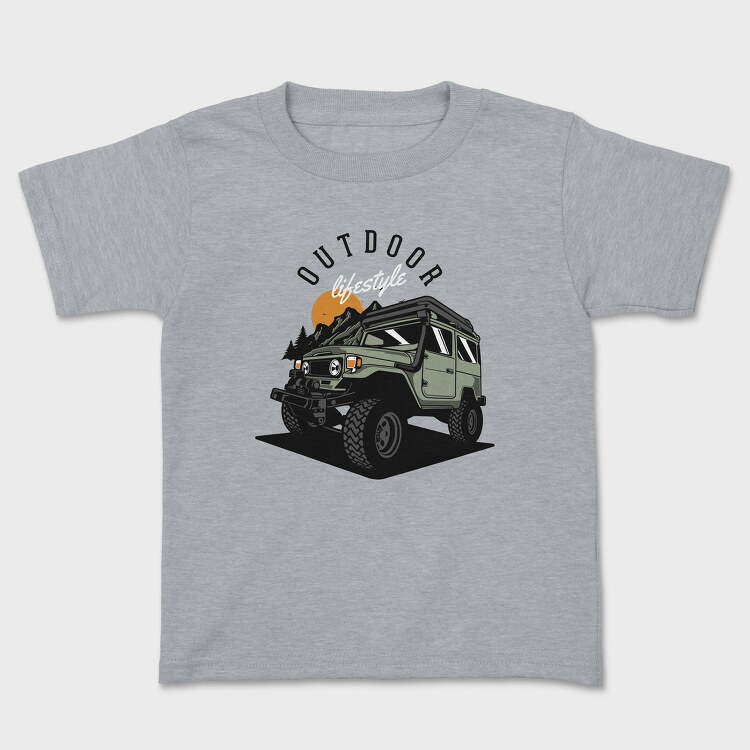 Outdoor Lifestyle, Kids' T-Shirt