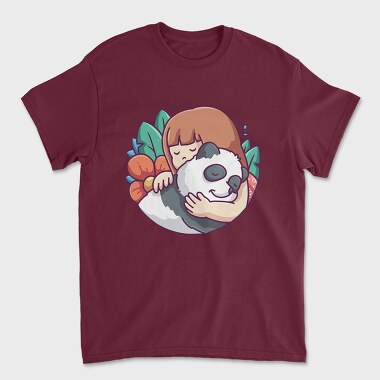 Panda, Unisex Men's T-Shirt