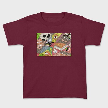 Psychedelic Illustration, Kids' T-Shirt