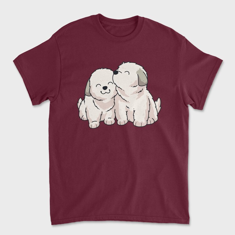 Puppies, Unisex Men's T-Shirt