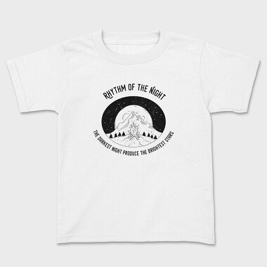 Rhythm of the Night, Kids' T-Shirt