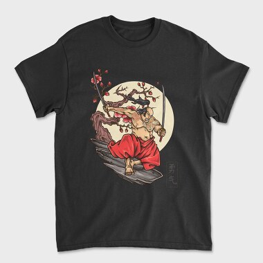 Samurai Hero Attack, Unisex Men's T-Shirt