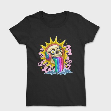 Skull Rainbow, Women's T-Shirt