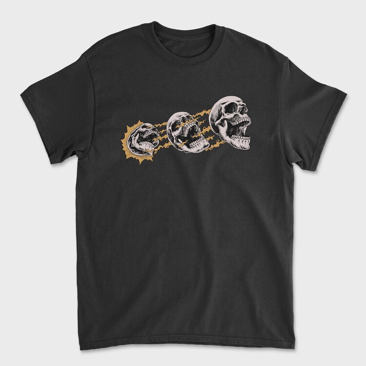 Skulls 2, Unisex Men's T-Shirt