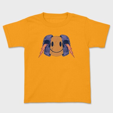Smiley Skull, Kids' T-Shirt