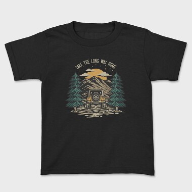Kids' T-Shirt, Take the Long Way Home
