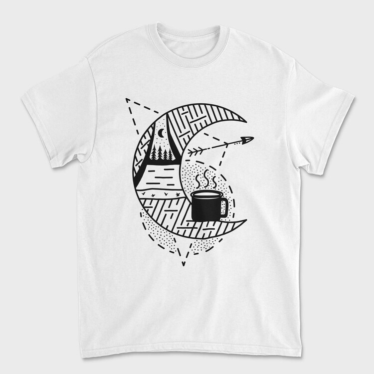 Tent Coffee Mug, Unisex Men's T-Shirt
