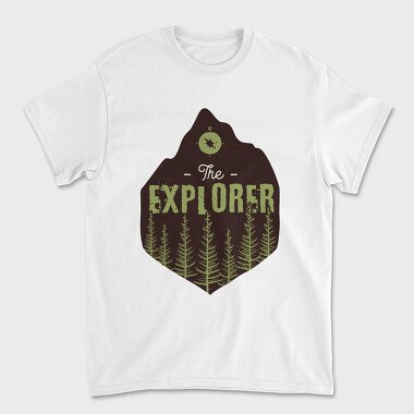 The Explorer, Unisex Men's T-Shirt