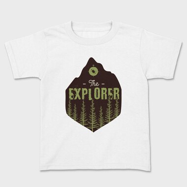 The Explorer, Kids' T-Shirt