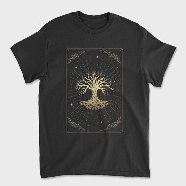 The Tree Tarot Card, Unisex Men's T-Shirt