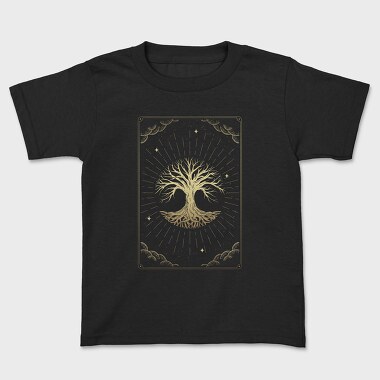 The Tree Tarot Card, Kids' T-Shirt