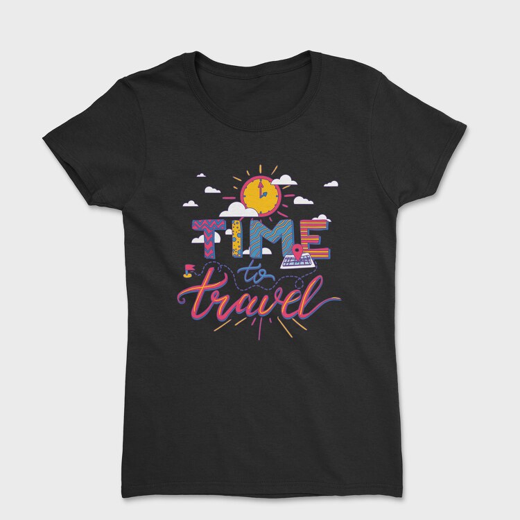 Time to Travel, Women's T-Shirt