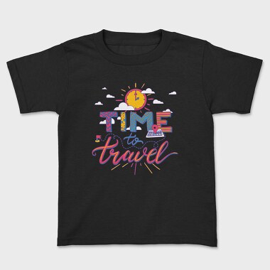 Time to Travel, Kids' T-Shirt