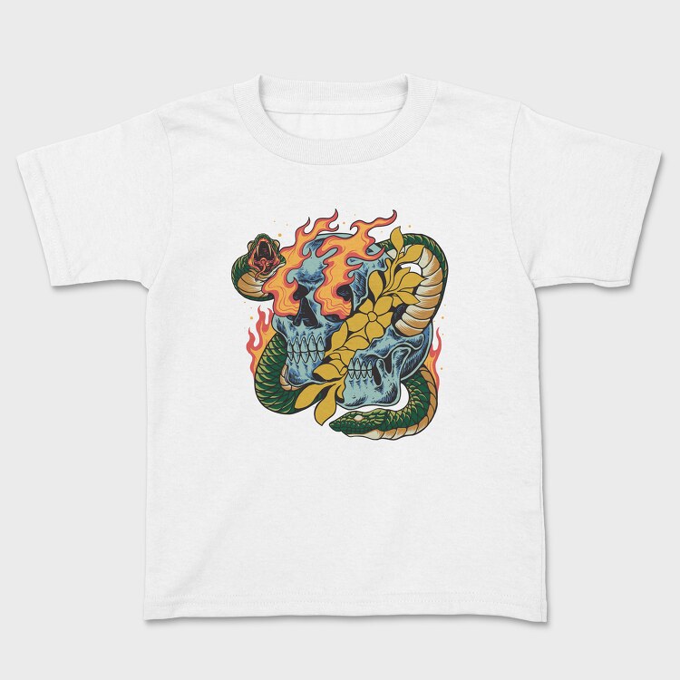 Tropical Skull 1, Детска Тениска
