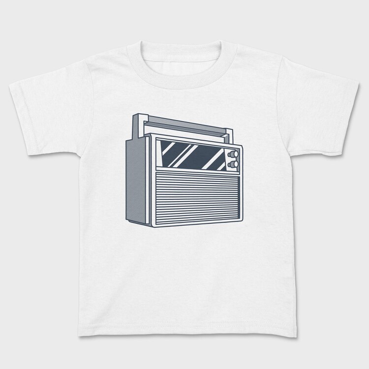 Vintage Audio Illustration 4, Детска Тениска