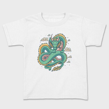 Kids' T-Shirt, Vintage Dragon