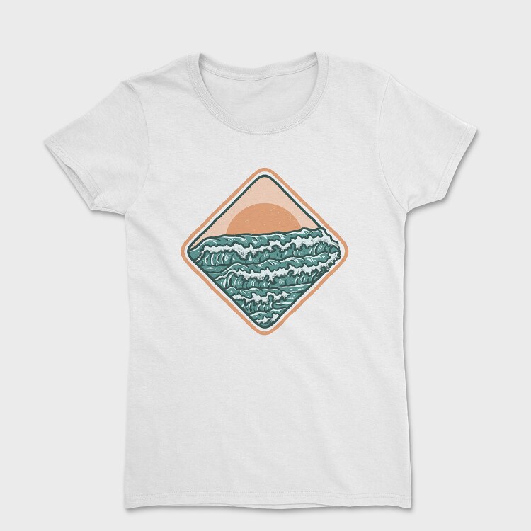 Vintage Wave, Women's T-Shirt