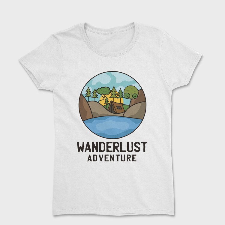 Wanderlust Adventure, Women's T-Shirt