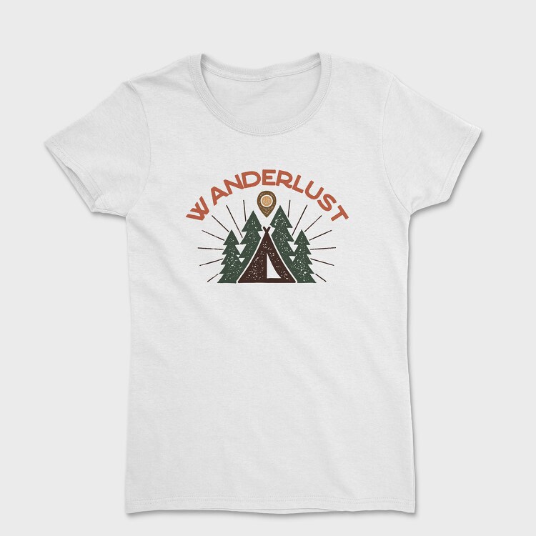 Wanderlust, Women's T-Shirt