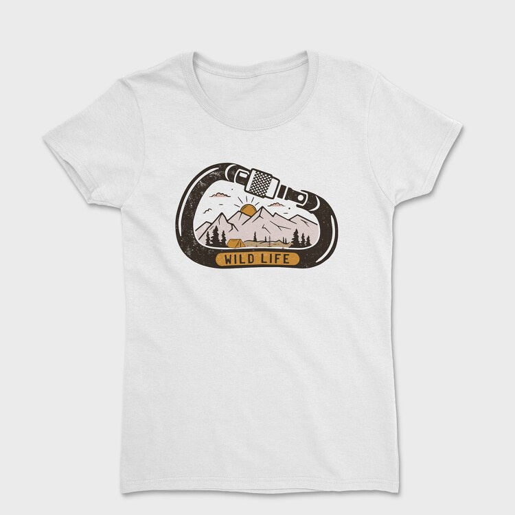 Wild Life Carabiner, Women's T-Shirt
