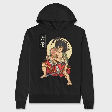 Унисекс Мъжко Суичър, Kabuki Samurai Hero