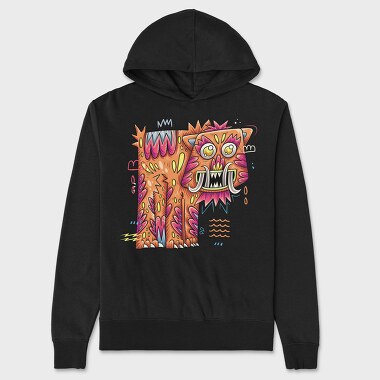 Colorful Creature 20, Unisex Men's Hoodie