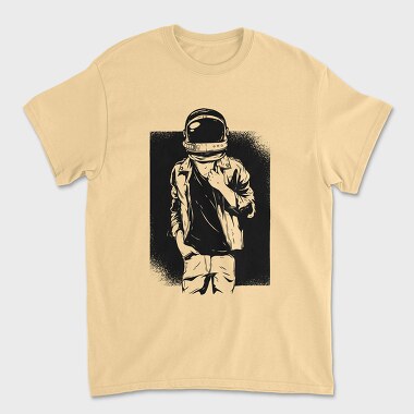 Astronaut Rock, Unisex Men's T-Shirt