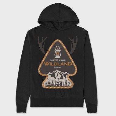 Forest Wildland, Unisex Men's Hoodie