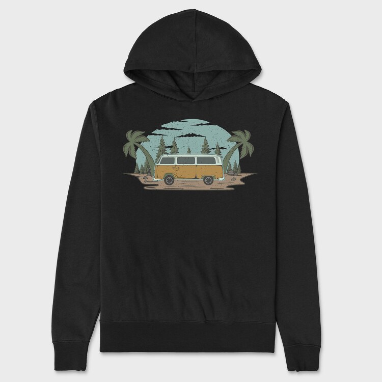 Retro Nature Outdoor 14, Unisex Men's Hoodie