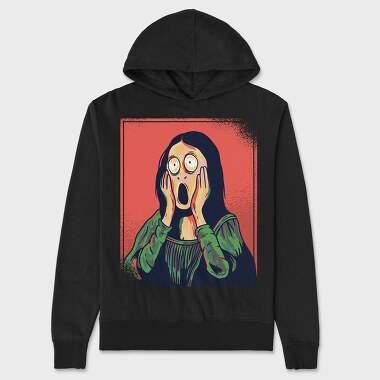 Mona Lisa Scream, Унисекс Мъжко Суичър