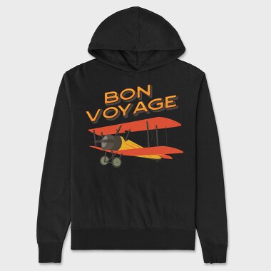 Bon Voyage, Unisex Men's Hoodie