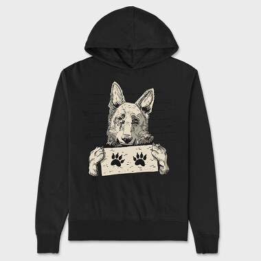 Dog Sheperd, Unisex Men's Hoodie
