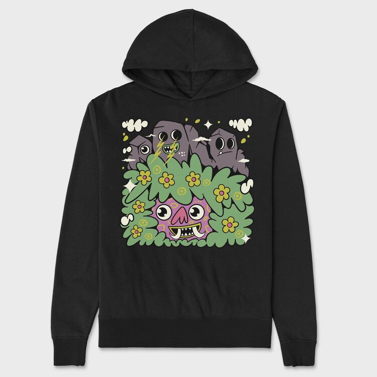 Colorful Creature 23, Unisex Men's Hoodie