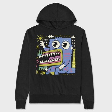 Colorful Creature 24, Unisex Men's Hoodie