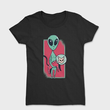 Alien Cat, Women's T-Shirt