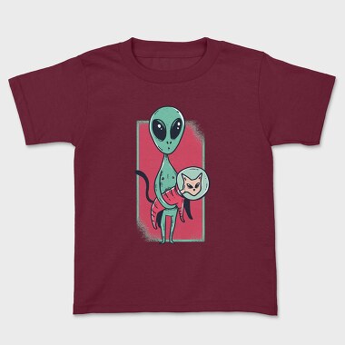 Alien Cat, Kids' T-Shirt