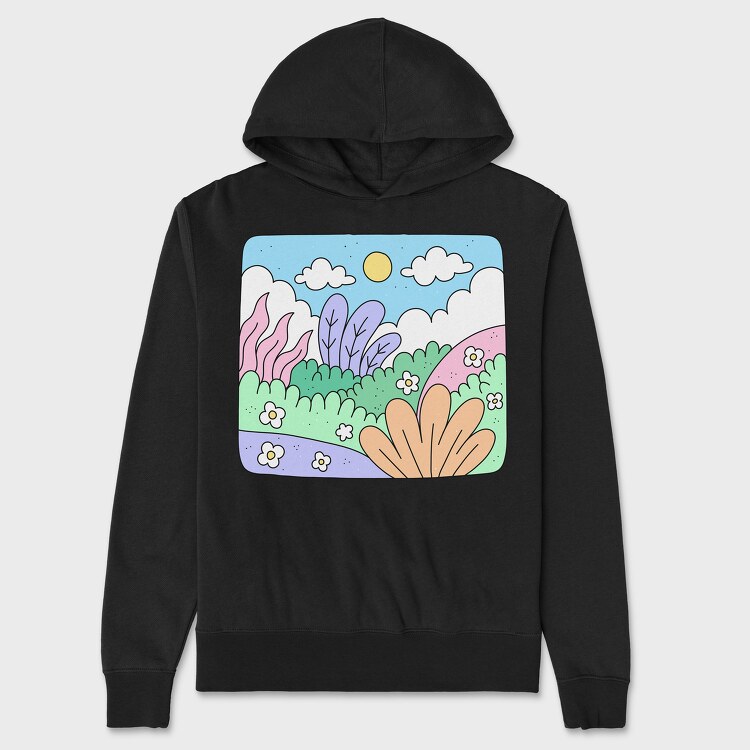Garden 1, Unisex Men's Hoodie