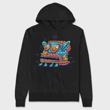 Colorful Creature 27, Unisex Men's Hoodie