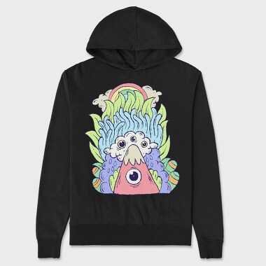 Colorful Creature 3, Unisex Men's Hoodie