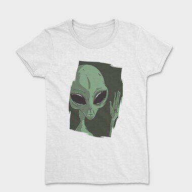 Sad Alien, Women's T-Shirt