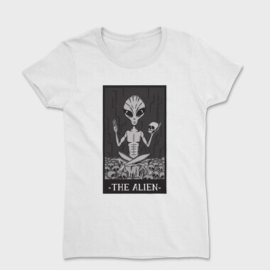 The Alien Tarot Card, Women's T-Shirt