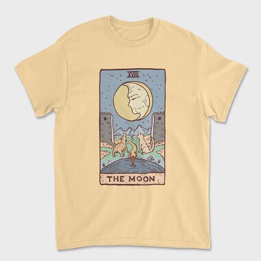 The Moon Tarot Classic, Unisex Men's T-Shirt