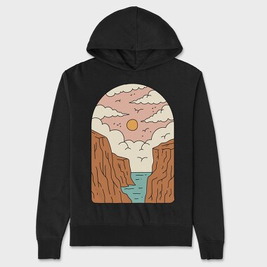 Landscape Nature 4, Unisex Men's Hoodie