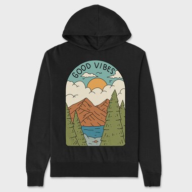 Landscape Nature 5, Unisex Men's Hoodie