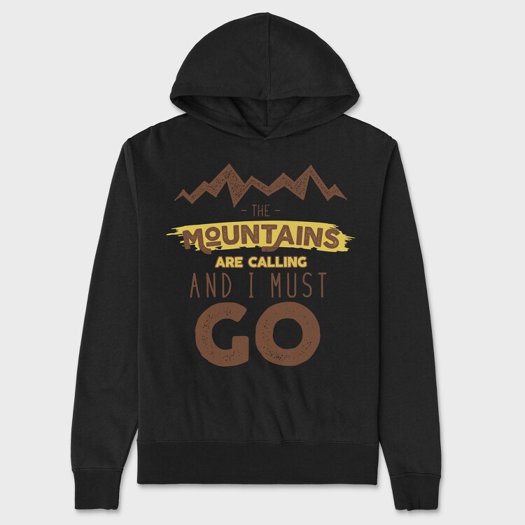 The Mountains Are Calling 5, Унисекс Мъжко Суичър