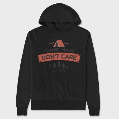 Camp Hair, Unisex Men's Hoodie