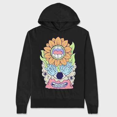 Colorful Creature 4, Unisex Men's Hoodie